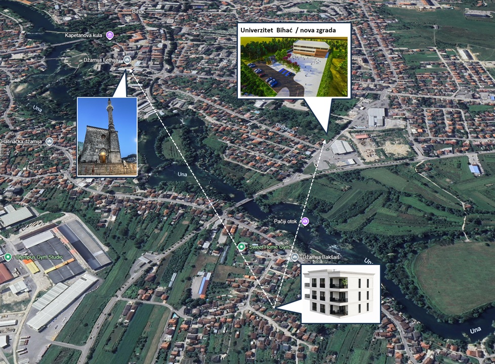 Stanovi na prvom spratu projekta